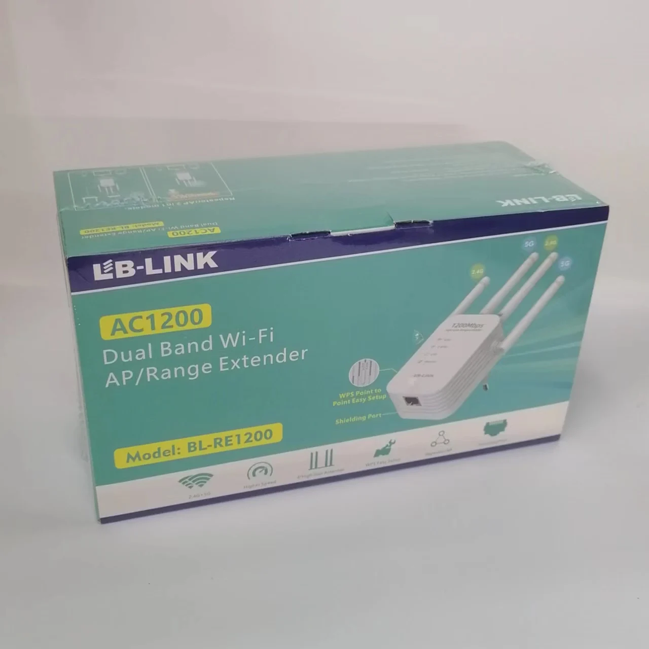 LB-LINK RE1200 Répéteur Sans Fil Extension 1200m Bande à Double