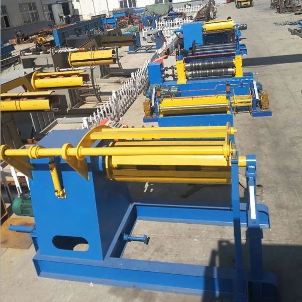 High Speed Automatic Metal Steel Coil Slitting  and Cut to Length Line for Sale