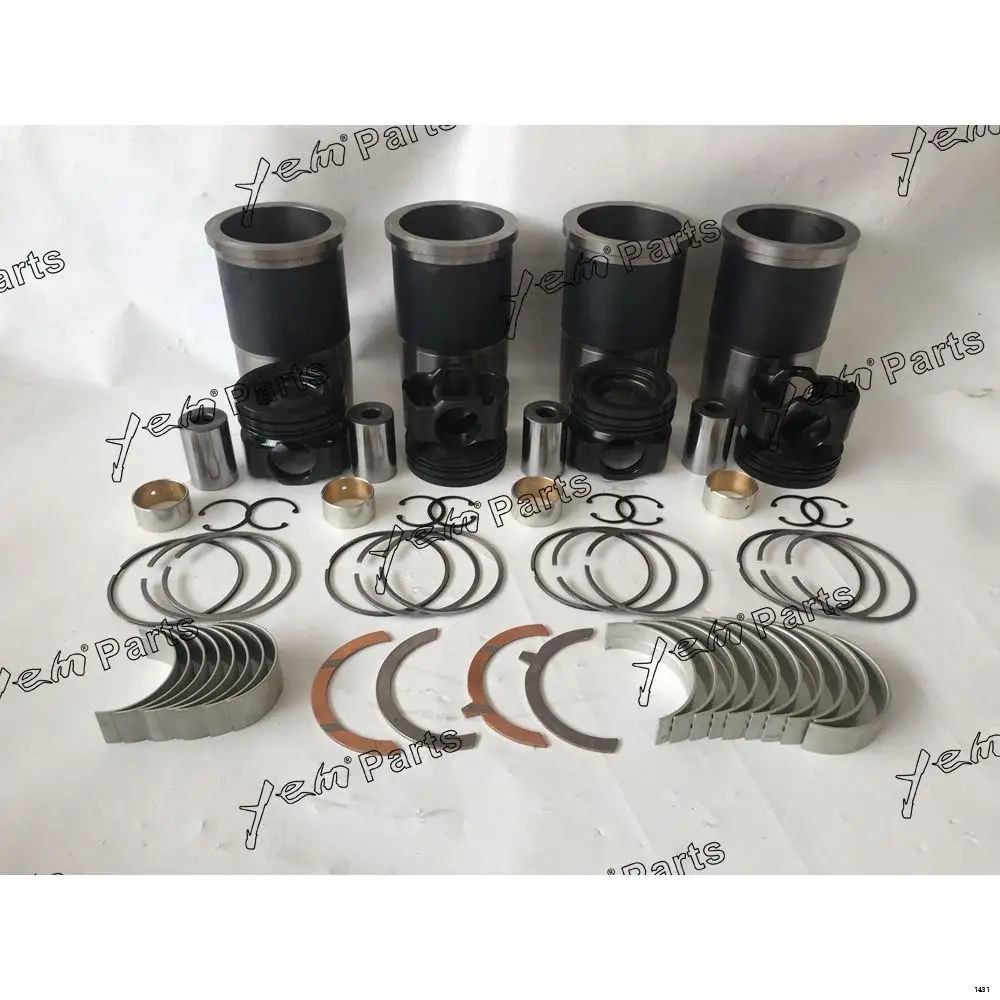 D934 Overhaul Kit With Cylinder Bearings Piston Rings Liner for Liebherr