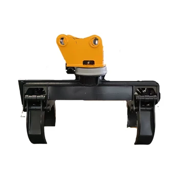 Hydraulic rotating utility pole Grab suitable for excavator loader Quick grab pole gripper in stock