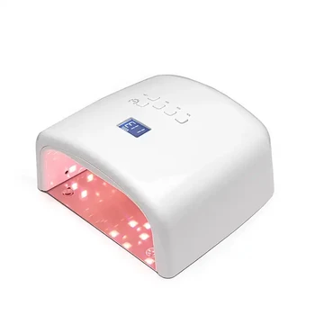 Upgrade 96W S16 Red Light Rechargeable Battery Nail Lamp Cordless Gel Polish UV LED Wireless Dryer Manicure Pedicure Machine