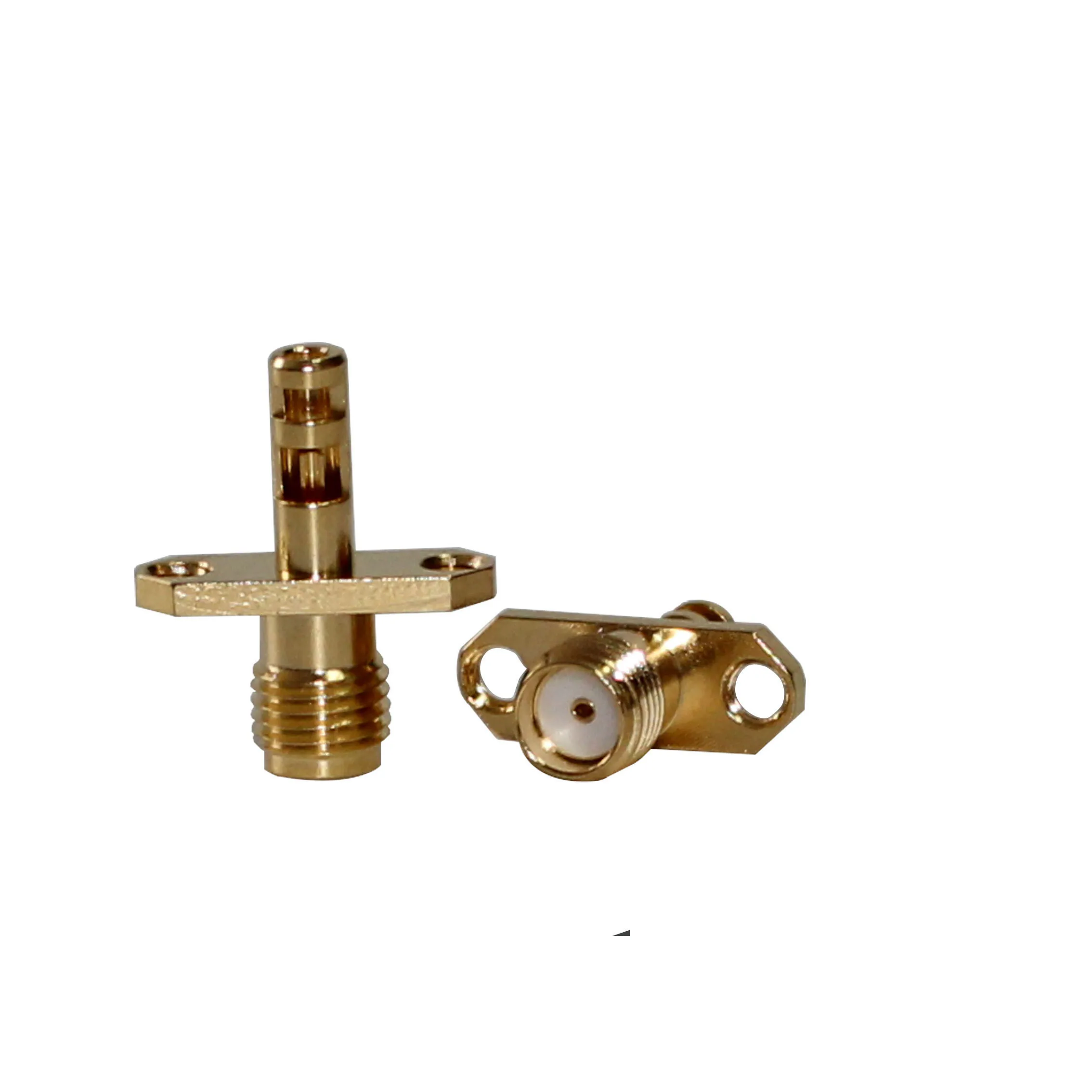 product sma kf178 rf connector two hole diamond flange sma female connector for rg178 cable-2