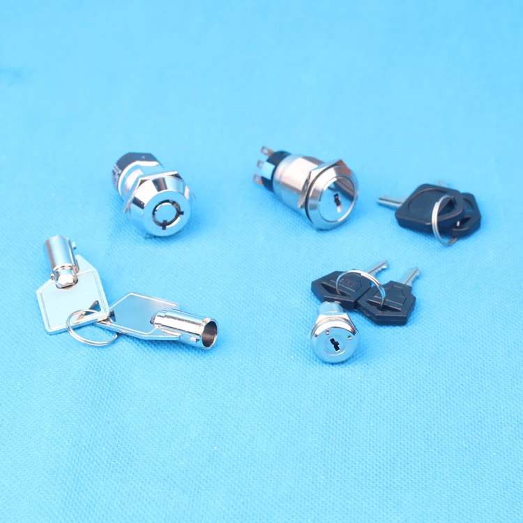 High Security Tubular Round Key Lock Set Barrel Locks for Gacha Vending Machine