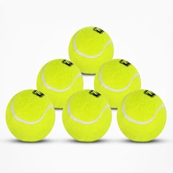 Training Tennis Balls Fibres Acrylic Customized Logo for Wholesale