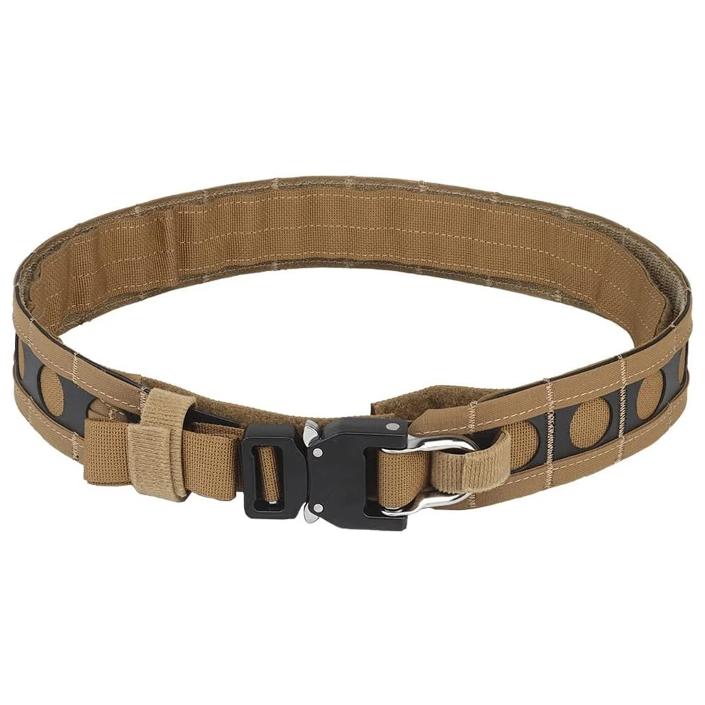 Hot Selling Adjustable Sports Training Lightweight Tactical Belts Men Quick Release Buckle Molle Outer Belt