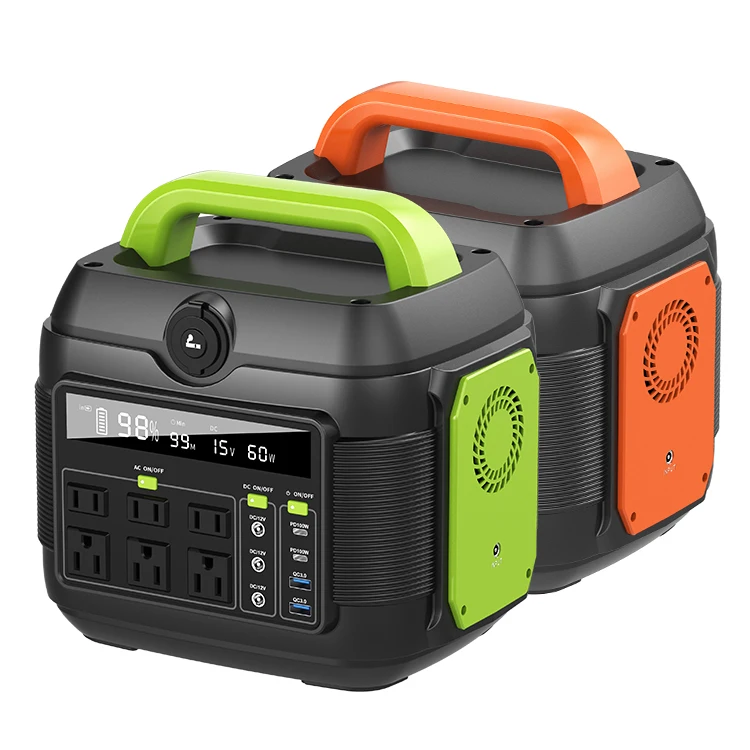 Gcsoar 600w Portable Power Station Lithium Ion Battery Mini Camping