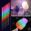 White, transparent (glow stick body)
