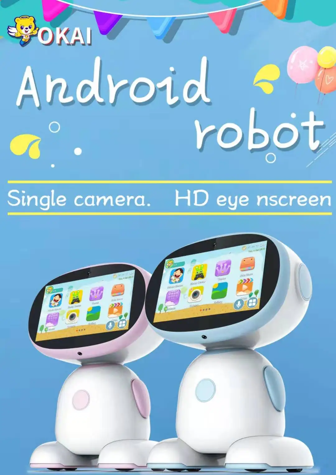 Intelligent Playing Kids Smart Educational Robot Educational Toy Robot