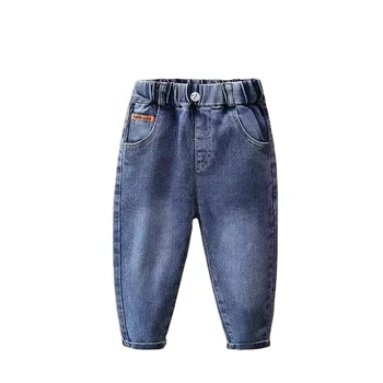 Kids Jeans Pants Wholesale Kids Girls Jeans Distressed Wash Children Boy Pants Denim Trousers Jeans For