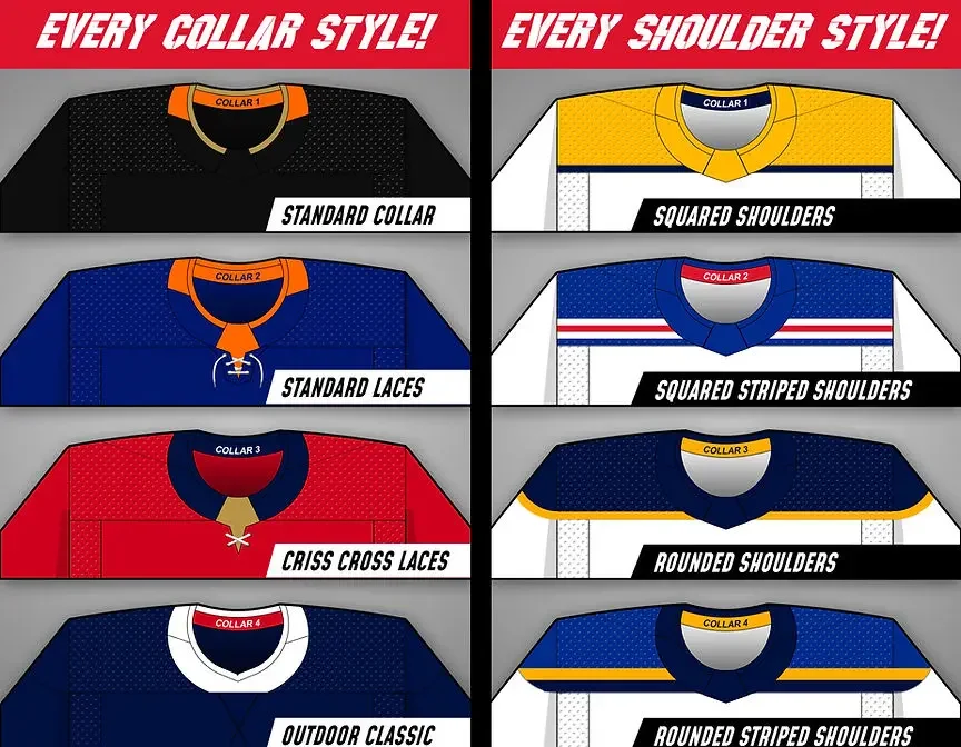 Custom Hockey Jersey Team 2024 Manufacturer Reversible Buy