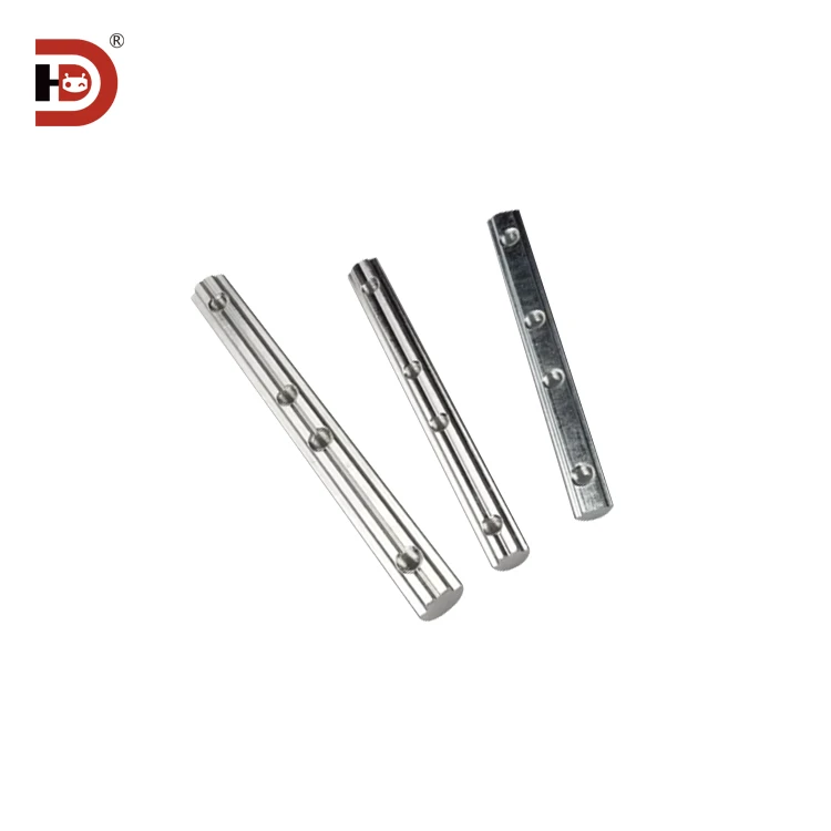 Aluminum Profile Fastening Accessories, Long Strip Connectors, 20/30/4045 Connecting Strips, Docking Extension groove Nuts supplier