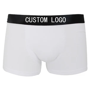 Popular Product Men Solid Underpants Polyester Seamless Men's Briefs Boxer Shorts Underwear