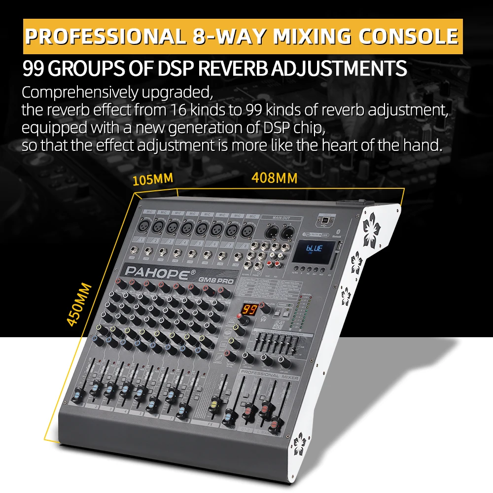Professional Stage Sound Set 15 Inch Outdoor Large-scale Performance Wedding Karaoke bar Meeting bluetooth Speaker Equipment
