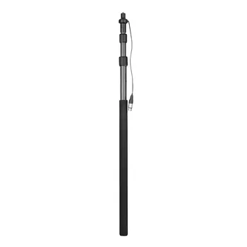 BOYA on Stage Holder Carbon Fiber BY-PB25 Boom Holder 3 Section for Interview Shotgun Microphones Extension Studio Film Micro detail image