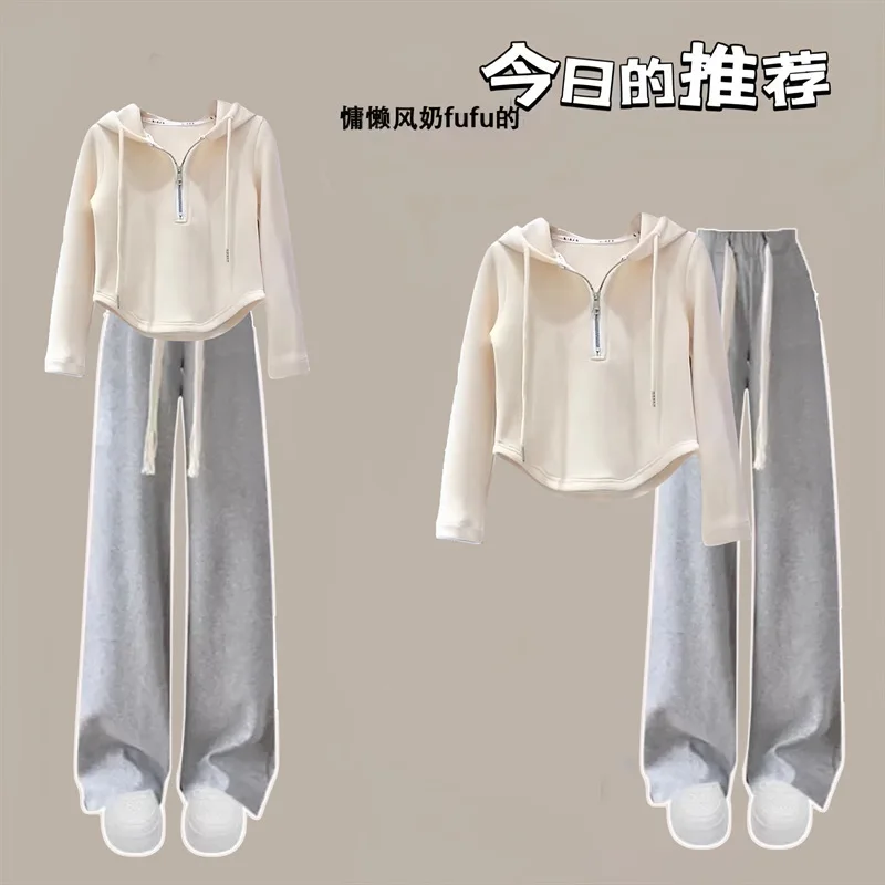 2023 комплект одежды для подростков Новый Модный повседневный спортивной девочек на весну и осень