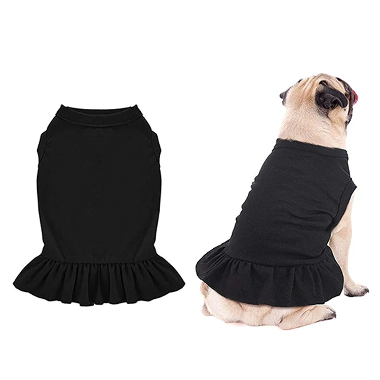 FakMe Small Dog Girl Dress Lace Tutu Vest Apparel Clothes for Pet Puppy
