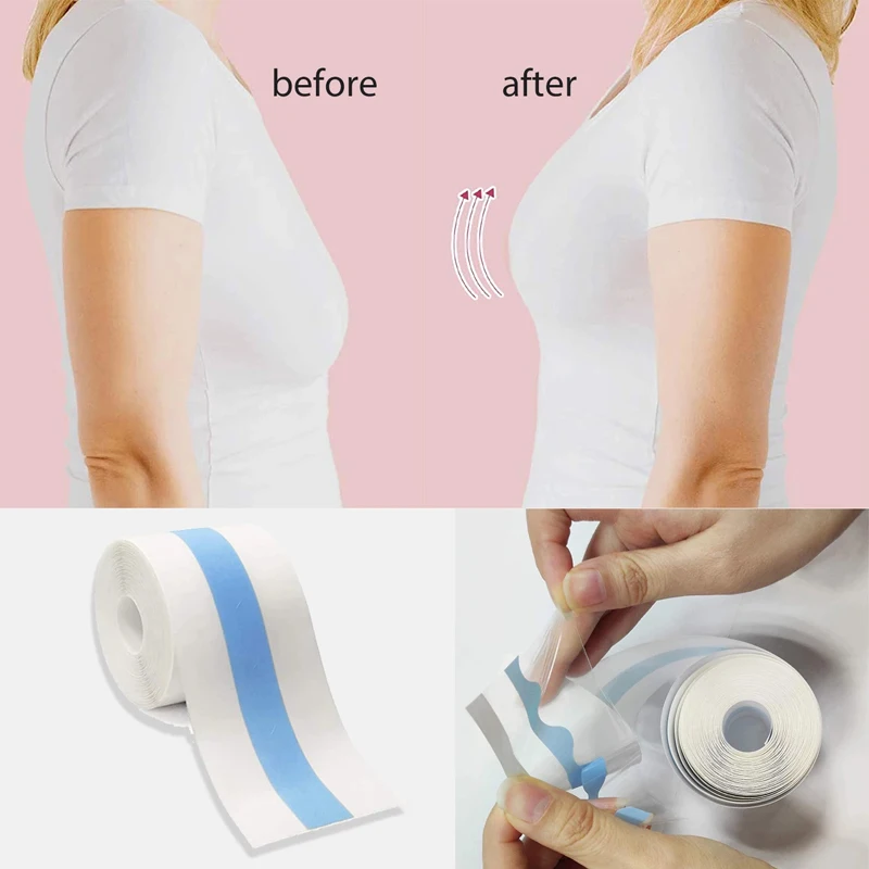 Transparent Invisible Push Up Boob Tape &waterproof Boob Tape For Big