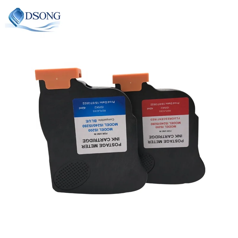 Ricambio Affrancatrice Quadient Cartuccia Inchiostro Compatibile Per Affrancatrice Neopost IS200 IS240 IS280 - Colore Blu Nastro Isolante Elettricista - Foto 10