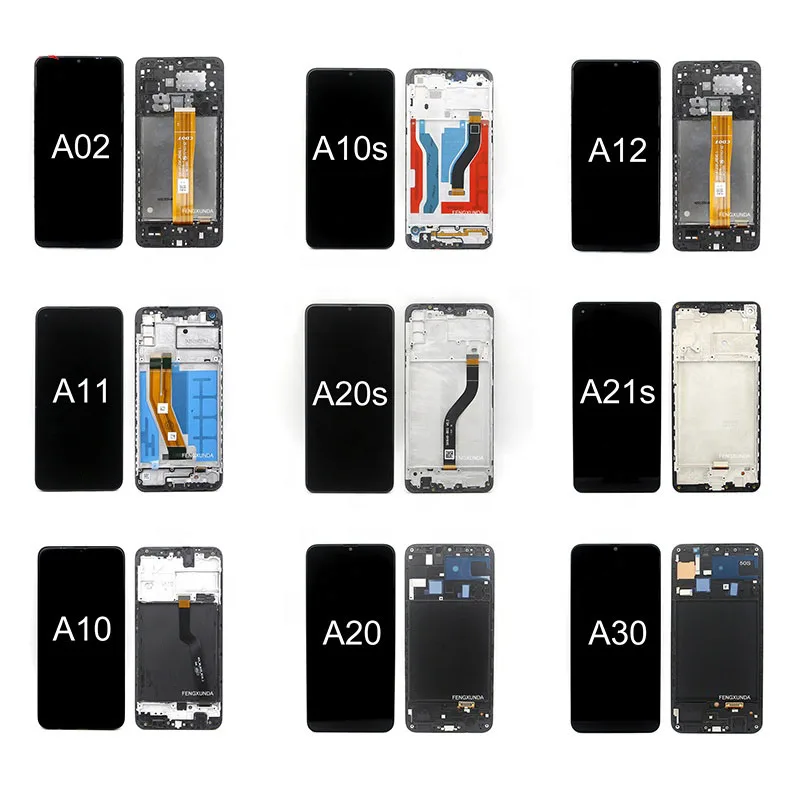 ЖК-дисплеи для Samsung Galaxy A10S Touch A12 (A125) черный экран дисплей Combo A02 и A10 S107