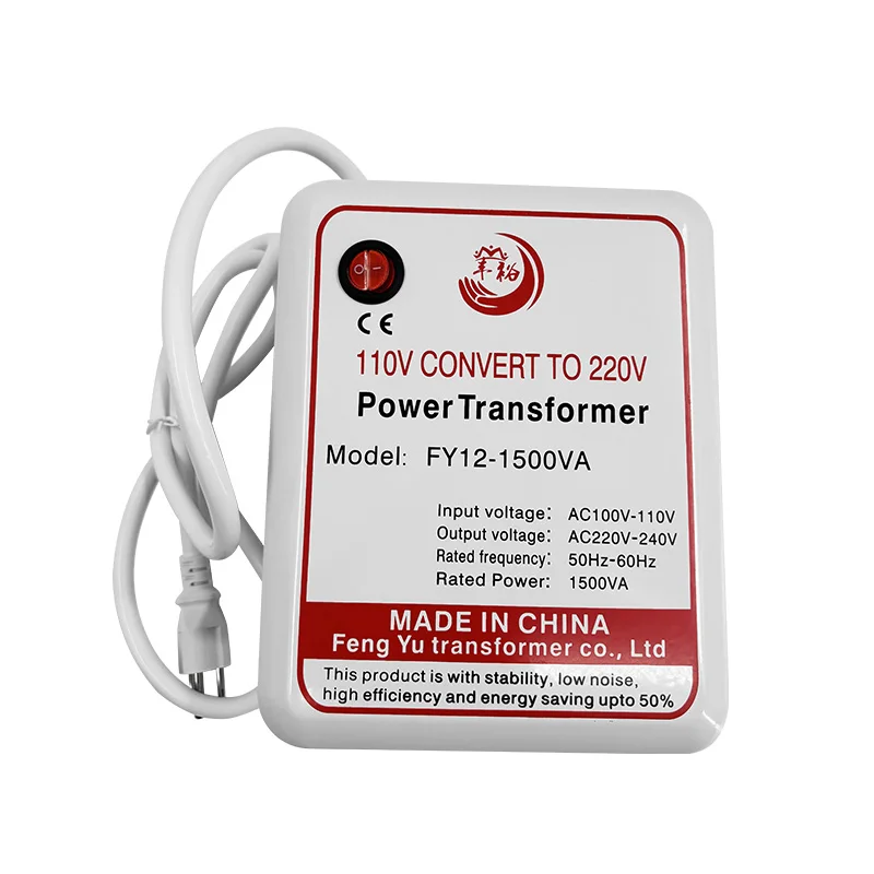 110v to 220v Power Transformer Customized Power transformers for Various Household Appliances