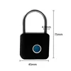 Round Black Padlock