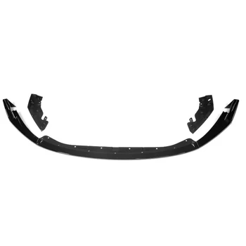 Car Accessories ABS Plastic Black Front Bumper Lip For BMW M3 M4 G80 G82 G83 Competition CSL Style