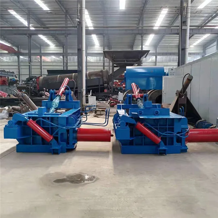 Compacter Press Heavy Duty Scrap Metal Compactor Press 180T Iron Baler