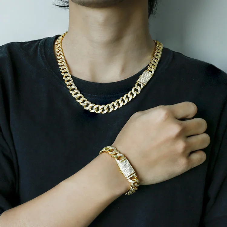 MOTF PREMIUM Collana A Catena Placcata In Oro 14k | SHEIN ALIA - Foto 8