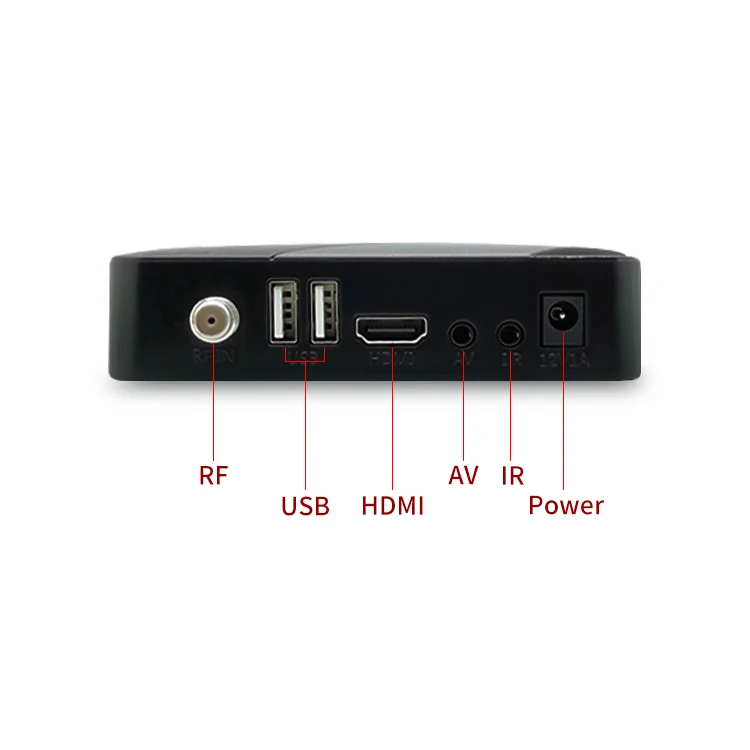 Comprehensive and Expert Technical Assistance CAS Support MPEG4 H.264 HEVC H.265  Digital DVB C Descrambler Cable Tv Decoder Box