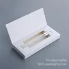 Frosted Bottle Silver Cap White Box