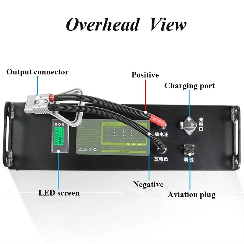 48V 76AH充電式リチウムイオンバッテリー フォークリフト用販売中
