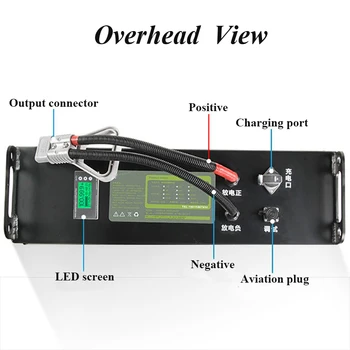 48V 76AH充電式リチウムイオンバッテリー フォークリフト用販売中