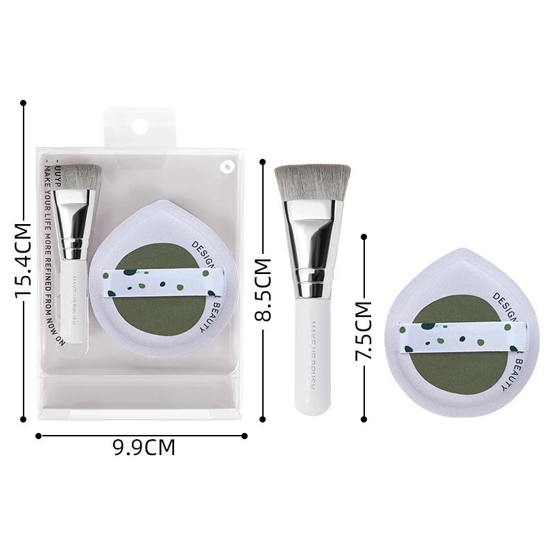 L-B0115 Facial Foundation Makeup Brush and Air Cushion Puff H950ee48e3e1e4f0fb1111dd91e9e9940J