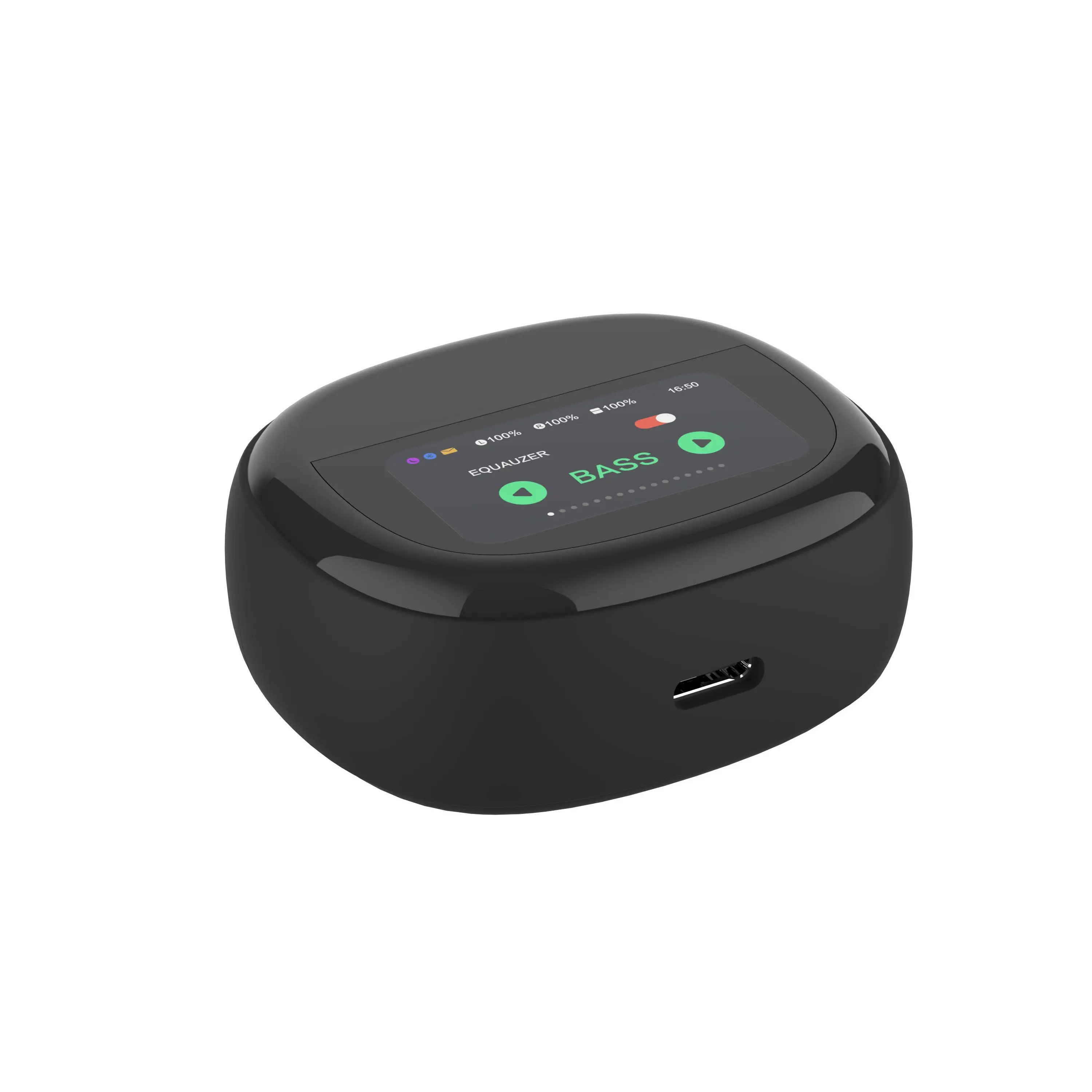 New Wireless  Earphone Charging Case with LED Touch Screen ANC Noise Reduction HD Call TWS Earbuds Surround Sound Earphones