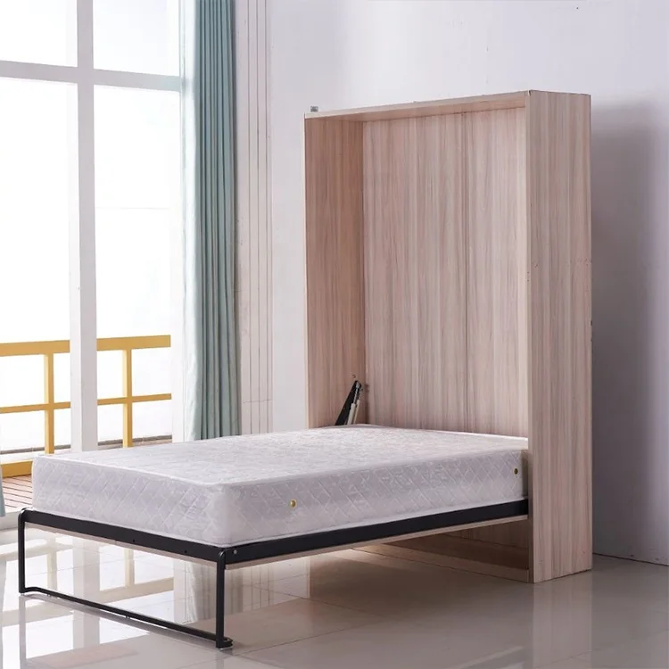 Space Saving Minimalist Style Functional Easy to Stall Hidden Folding Murphy Bed Mechanism