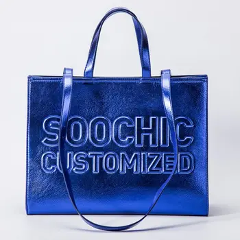 custom vegan pebble leather tote bags luxury handbags for women,ladies leather fashion purses