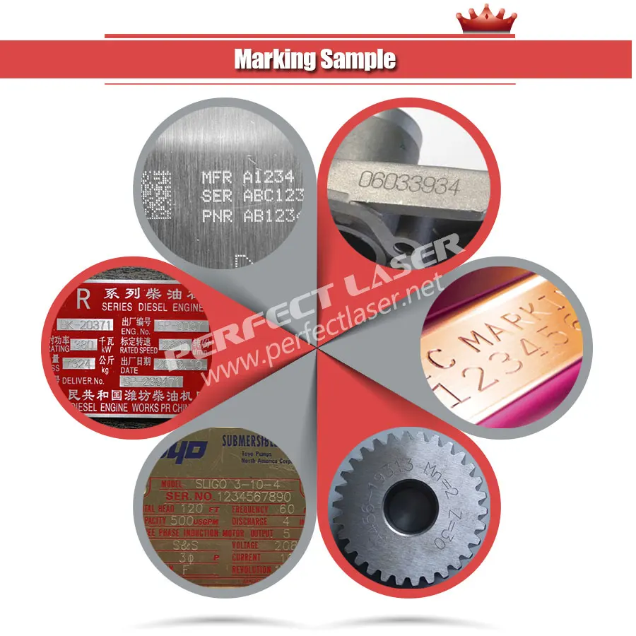 Идеальная Лазерная новая модель сенсорный ЖК-экран Настольная стальная табличка точечная маркировочная машина