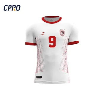 Custom Design Sublimation Logo Soccer Jersey Sports Adult Football Uniform Jersey Shirt Automated Cutting Technics Football Set