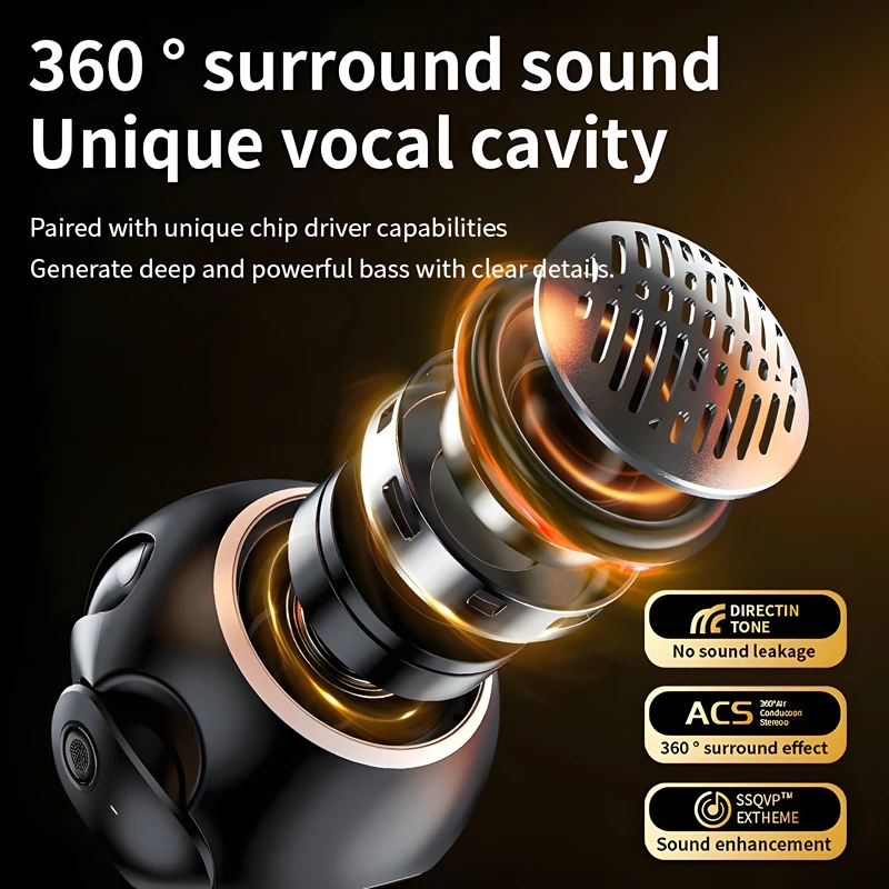 New Arrival 2 in 1 JM13 OWS Sports Headphone Air Conduction Hifi Stereo Earphone JM13 Pro Mini Outdoor Wireless Portable Speaker
