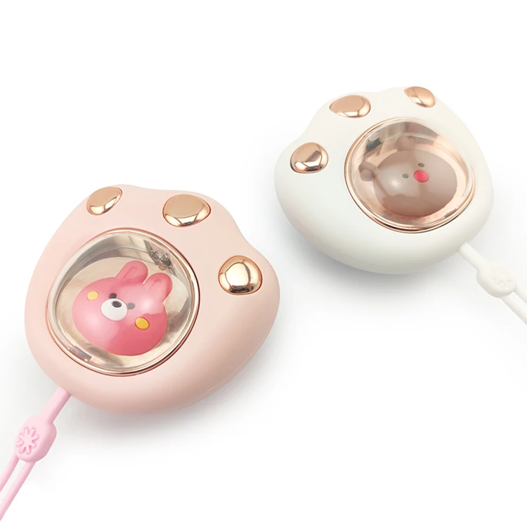 Mini Hand Warmer Cat Paw Cute Winter Heater Portable Quick Heating USB  Rechargeable Pocket 1200mAh Hands Warmer