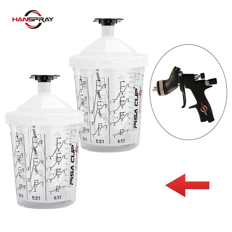 Disposable Inner Paint Cup with Outer Cup 600CC