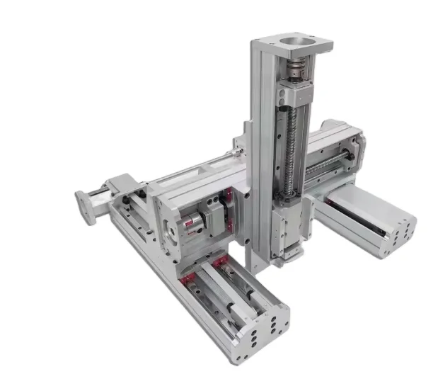 Heavy-Duty XYZ Linear Guides Adjustable Z/X/Y Axis Ball Screw