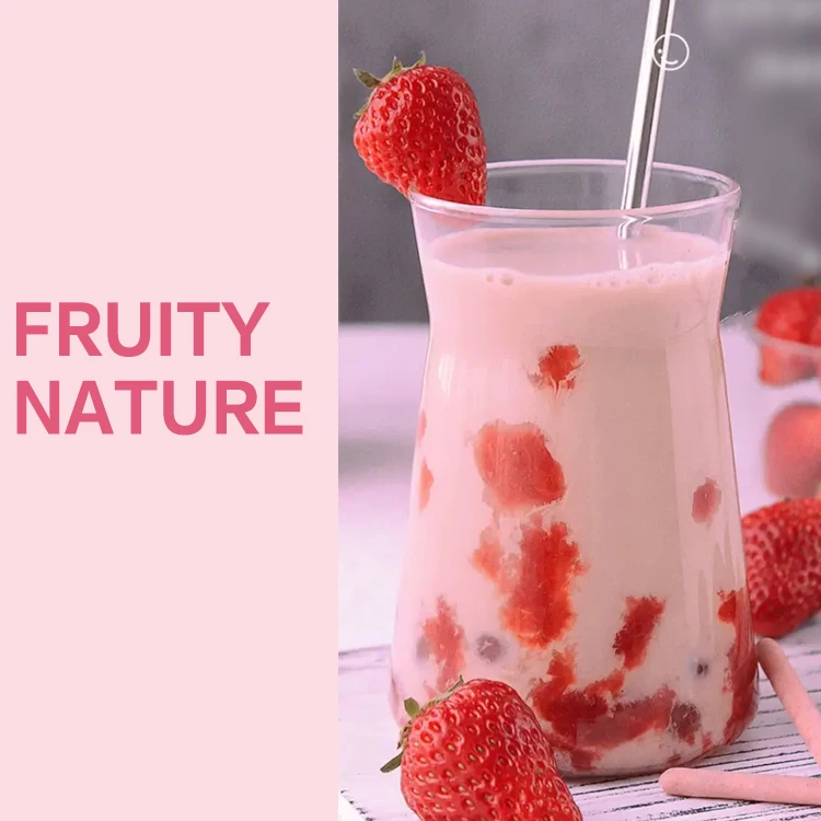 Strawberry Jam with Pulp Granules Strawberry Fruit Pulp Concentrate Cheese Berry Berry Fruit Tea Smoothie Milk Tea Ingredients