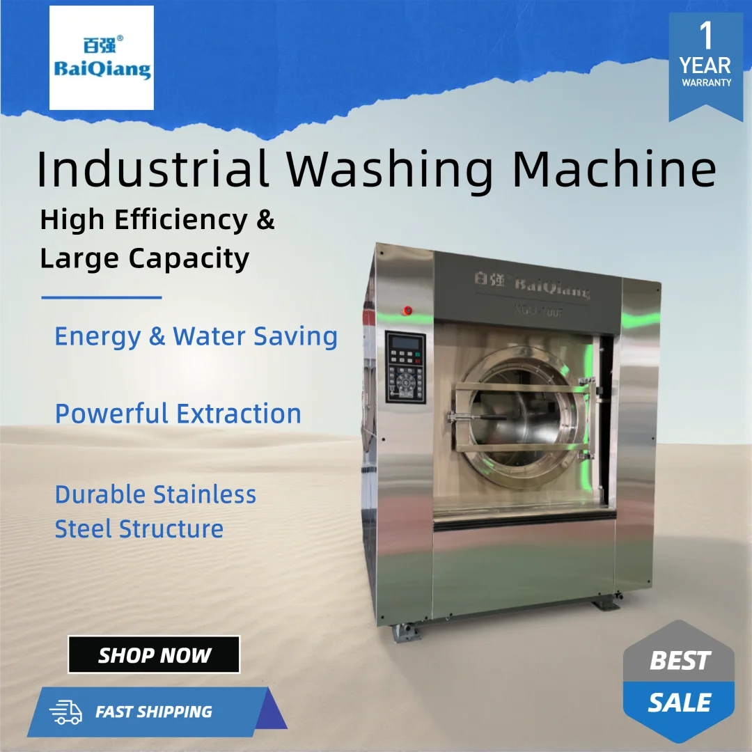 Professional Stable Output 25kg 30kg 50kg 100kg Industrial Garments Washing Machines Commercial Laundry Clothes Washer for Hotel