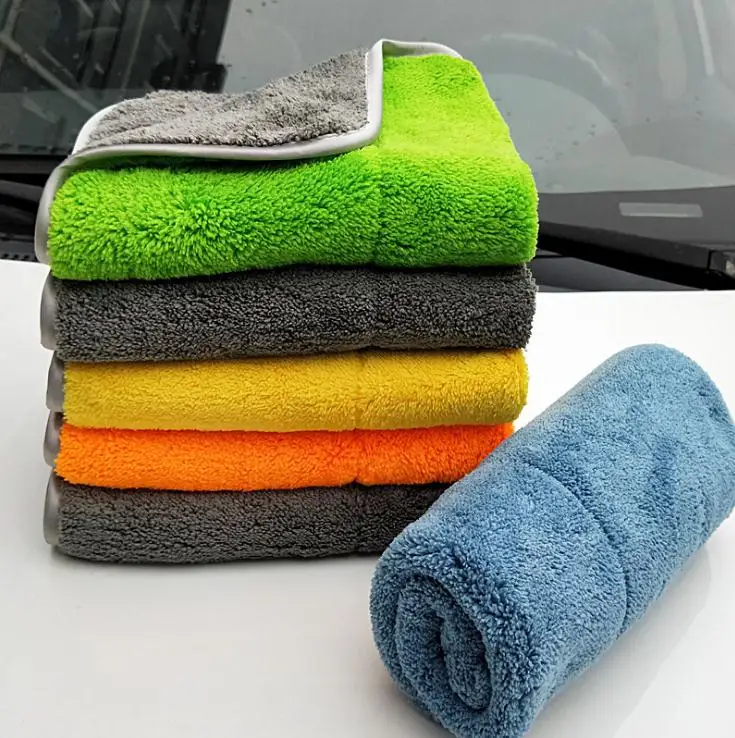 1200gsm Fast Drying Auto Cleaning Cloth 40*40cm Coral Fleece Auto Care Towel  Mikrofasertuch - Buy 1200gsm Fast Drying Auto Cleaning Cloth 40*40cm Coral  Fleece Auto Care Towel Mikrofasertuch Product on