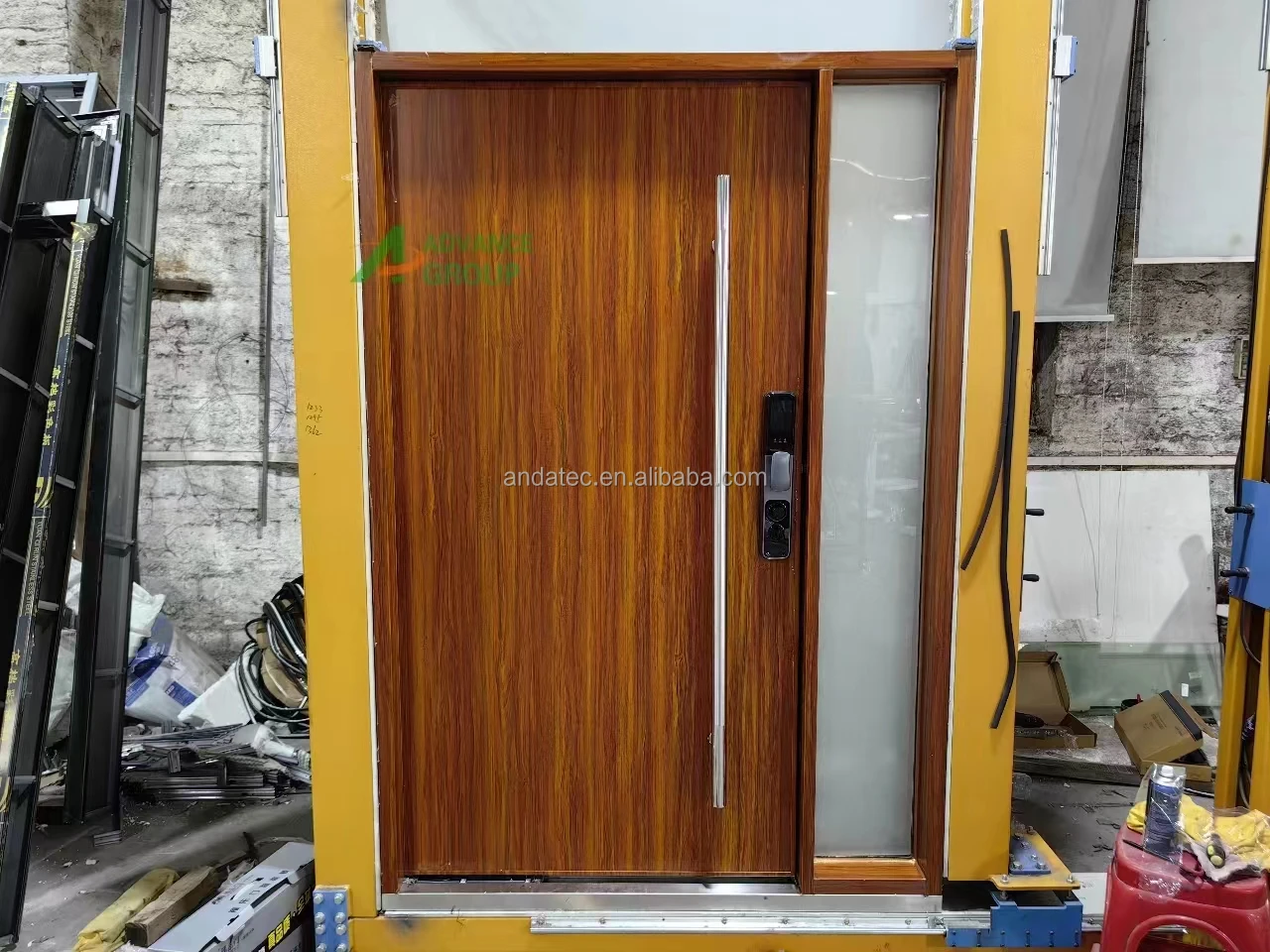 Factory Luxury Exterior Secure Metal Door Homes Entrance Morden Front ...