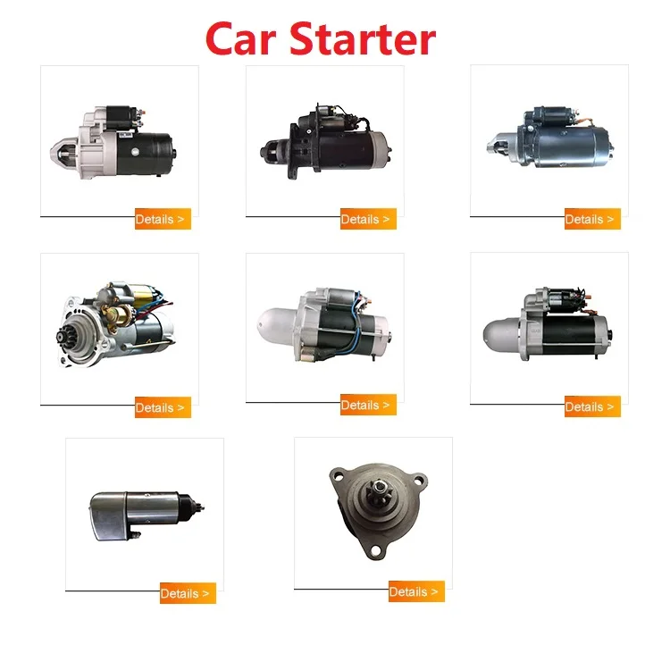 8200101 8200726 24V CW  12T  8KW NEW STARTER W/ SMART IMS RELAY & OEM SOLENOID for CATERPILLAR