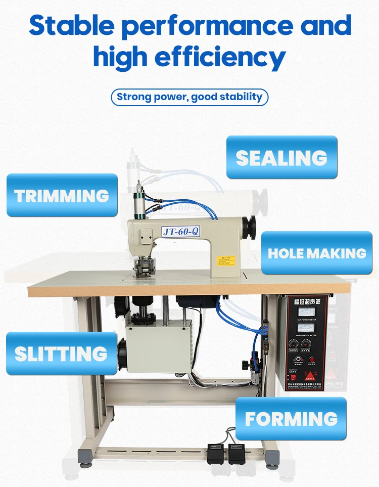 Easy Operating Non Woven Fabric Sewing Machine