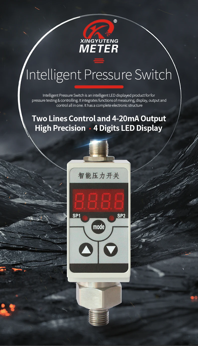Digital Air Hydraulic Pressure Switch Controller - Buy Digital Pressure ...