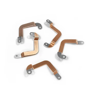 Copper Stamping Bending Custom Electrical Precision Components Busbar Ground Brackets Custom Grounding Bus Bars